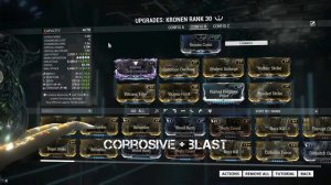 Warframe Kronen Status Riven Build - Forgotten Blades Of Destruction