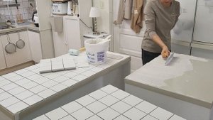 diy столешницы с керамической плиткой