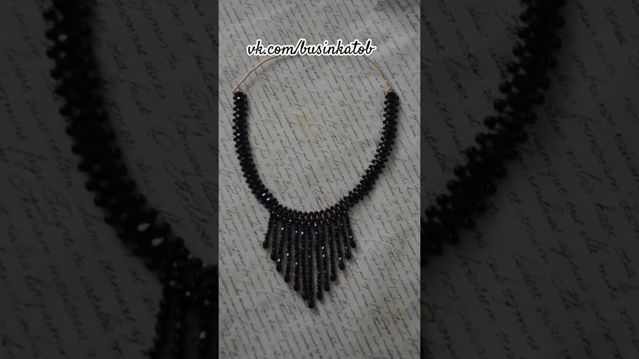 Колье из бусин и бисера  #handmade #бисер #bead #trend #fashion #изделияручнойработы