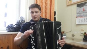 Обучение игре на баяне| вариация 2.