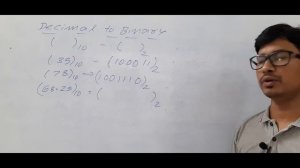 L 3: Decimal to binary conversion | How to convert Decimal number to Binary number