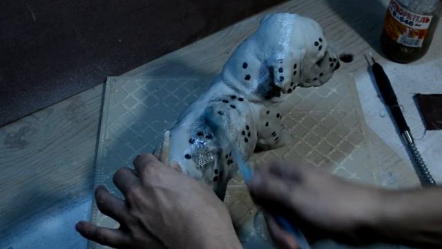 Как сделать силиконовую форму для садовой скульптуры. Ч.1 смотреть онлайн