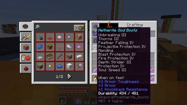 Netherite God Armor (Minecraft Java 1.16) смотреть онлайн