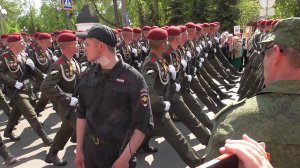 Бойцы дивизии им. ф.э. дзержинского на параде в г. Реутов
