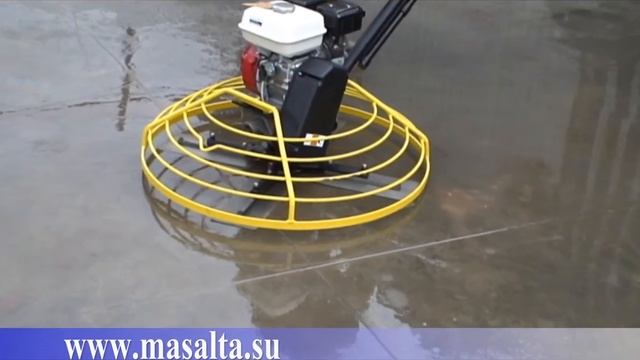 Замена дисков, лопастей на затирочной машине