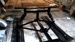 Подвеска саней волокуш