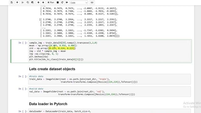 Python Pytorch Tutorials # 2 Transfer Learning : Pytorch Dataloaders
