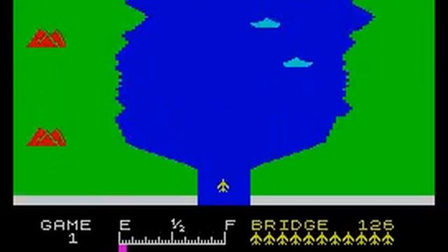 River Raid Walkthrough, ZX Spectrum смотреть онлайн