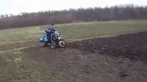 Мотоблок с адаптером-фреза.!!!