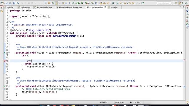 8. User Authentication - Login Jsp And Login Servlet Integration смотреть онлайн