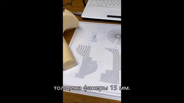 лестница винтовая из фанеры
