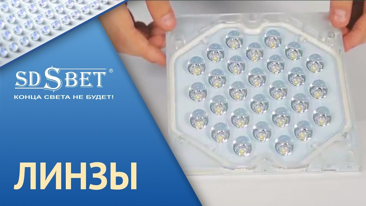 Светодиодное освещение компании SDSBET | Видео обзор | Линзы [SDSBET]