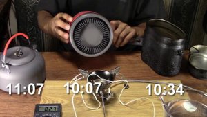 Тест котелка с радиатором (теплообменником)