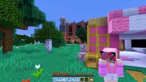 Playing Minecraft as a HELPFUL Chocolate Kitten!