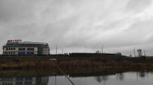 ловим окуня на Упе в городе - осенняя рыбалка на Упе