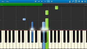 The Godfather Theme Song (Тема из к/ф "Крестный отец") [Piano Tutorial] Synthesia
