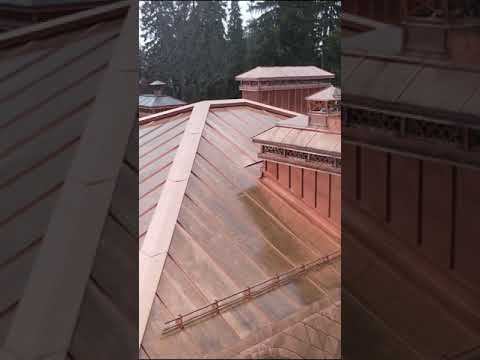 Copper roof/Медная кровля#shorts