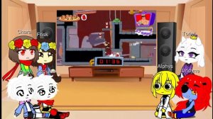 UNDERTALE react to "Pizza Tower (WAR P RANK)" | Gameplay by @ditgames8505 | Gacha Reaction