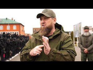 Рамзан Кадыров наставляет чеченских бойцов перед отправкой на Украину