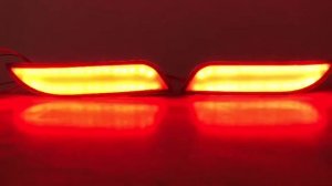 Диодные катафоты в задний бампер на Лада Приора 2 | AvtoKluch63