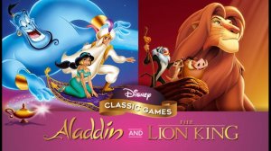 ★КОРОЛЬ-ЛЕВ СЕГА★1 Disney Classic Games: Aladdin and The Lion King