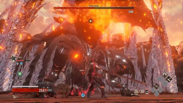 Code Vein прохождение боссов : 20. Рыцарь пекла