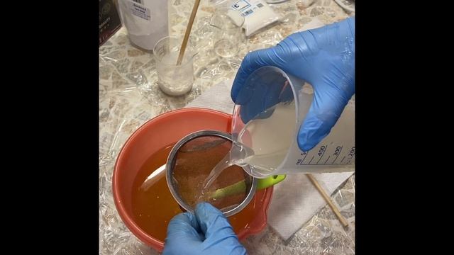 ?Простой рецепт для начинающих | Мыло с нуля со свирлами своими руками ? #мыловарение #soapmaking