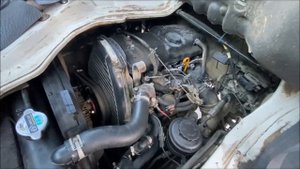 Toyota Dyna. Двигатель 5L дизель 3 литра.