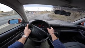 1995 Audi A4 B5 |1.8 20V 125 HP| POV Test Drive