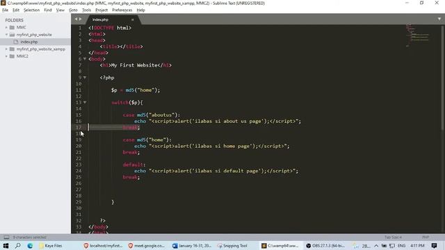 PHP Control Structures смотреть онлайн