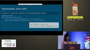 Gophercon India 2016 - Writing Mobile App Libraries in Go by Hana Kim