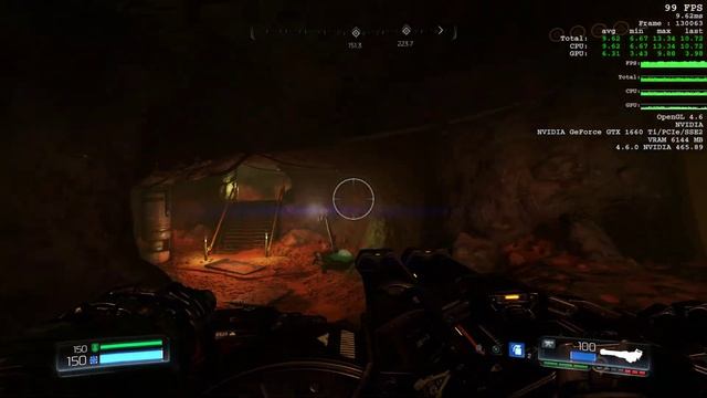 Doom | Тест | ASUS TUF A15 FA506IU-BQ179 | AMD Ryzen 7 4800H | GTX 1660 Ti смотреть онлайн