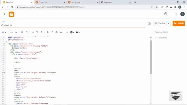 Design A Responsive Contact Page For Your Blogger Website смотреть онлайн