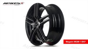 Обзор литого диска Megami MGM-1 BKF ● Автосеть ●