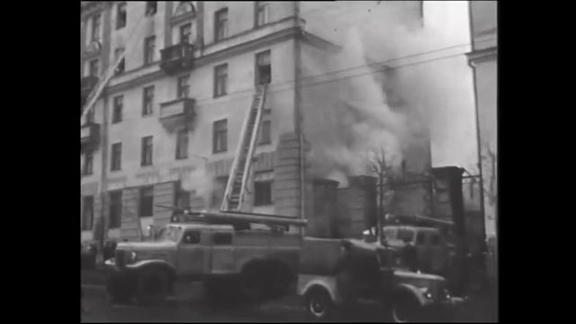 Пожар на Пушкинской в Ижевске 04.05.1970 г.