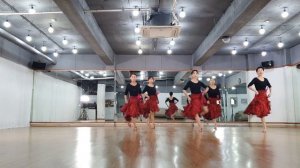 The Tango Never Lies line dance (Improver) Demo&Count