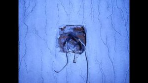 установка модема на стене