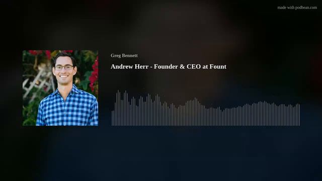Andrew Herr - Founder & CEO at Fount смотреть онлайн