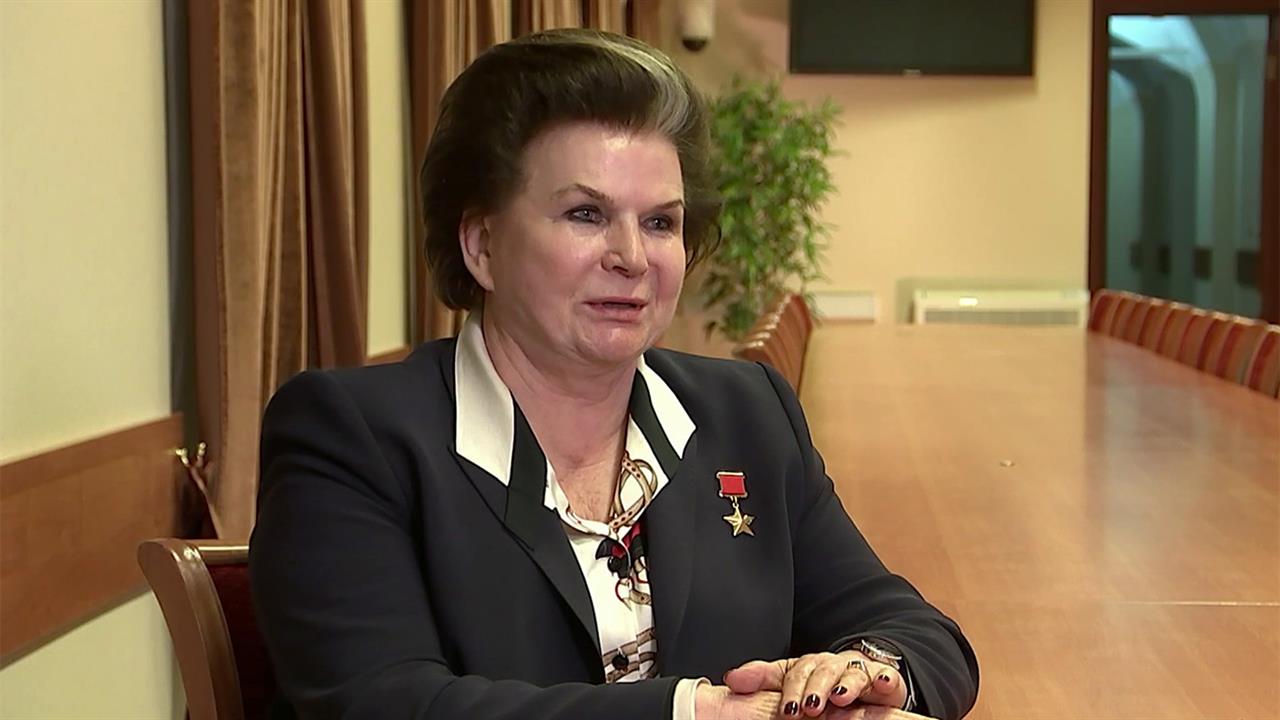 Первая в мире женщина-космонавт Валентина Терешкова отмечает день рождения