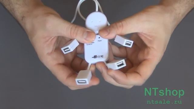 USB хаб разветвитель для ноутбука Человечек | USB Hub For Laptop