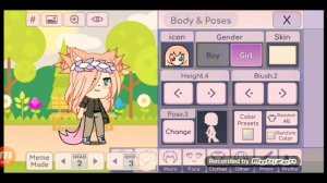 🌵💕Как сделать подбородок В GACHA LIFE?🌵💕
