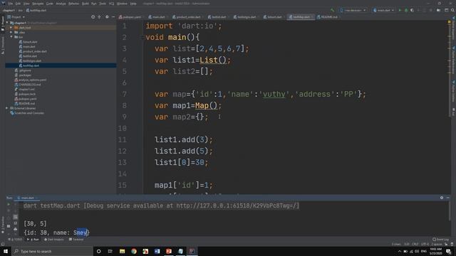 Dart Chapter1 DataType and Variable Part4 смотреть онлайн