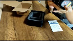 Распаковка Уровень лазерный самовыравнивающийся DEKO DKLL11 (2 линии, красный луч)