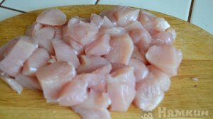 Рис с курицей и овощами