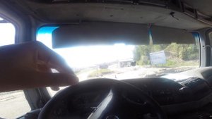 Работа на самосвале. Проехал 530км за 12 рабочих часов. Уезжаю от весового контроля