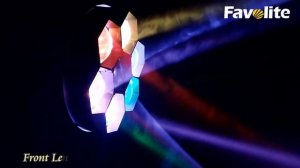 F-0760EYE - 7×60W LED Beam Wash B-EYE Moving Head Light - Favolite