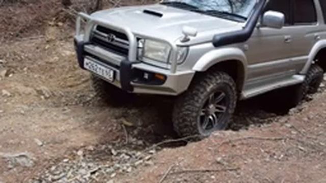 Hilux Surf kzn 185 Sakhalin попытка на гору московская 13.05.2018