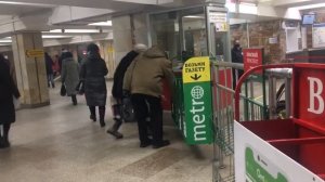 Распространение газеты Metro Новосибирск ст Красный проспект 22.12.2020