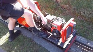 Briggs and Stratton 3.5hp Startup