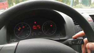 VW Golf mk5 - работа стеклоочистителя